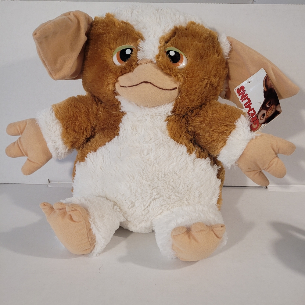 Gremlins Gizmo Plush Toy - Brown & White Stuffed Animal